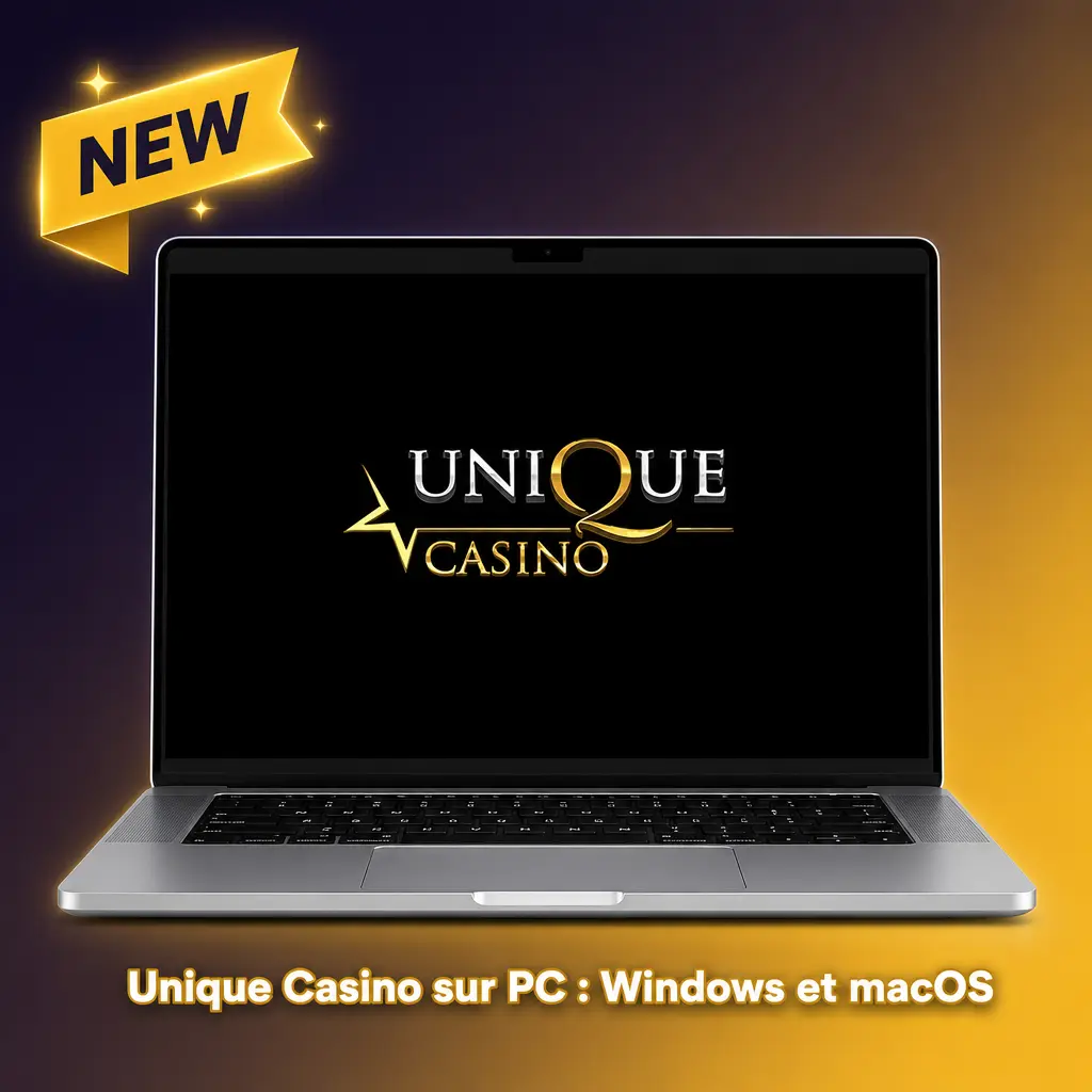 Unique Casino sur PC : Windows et macOS